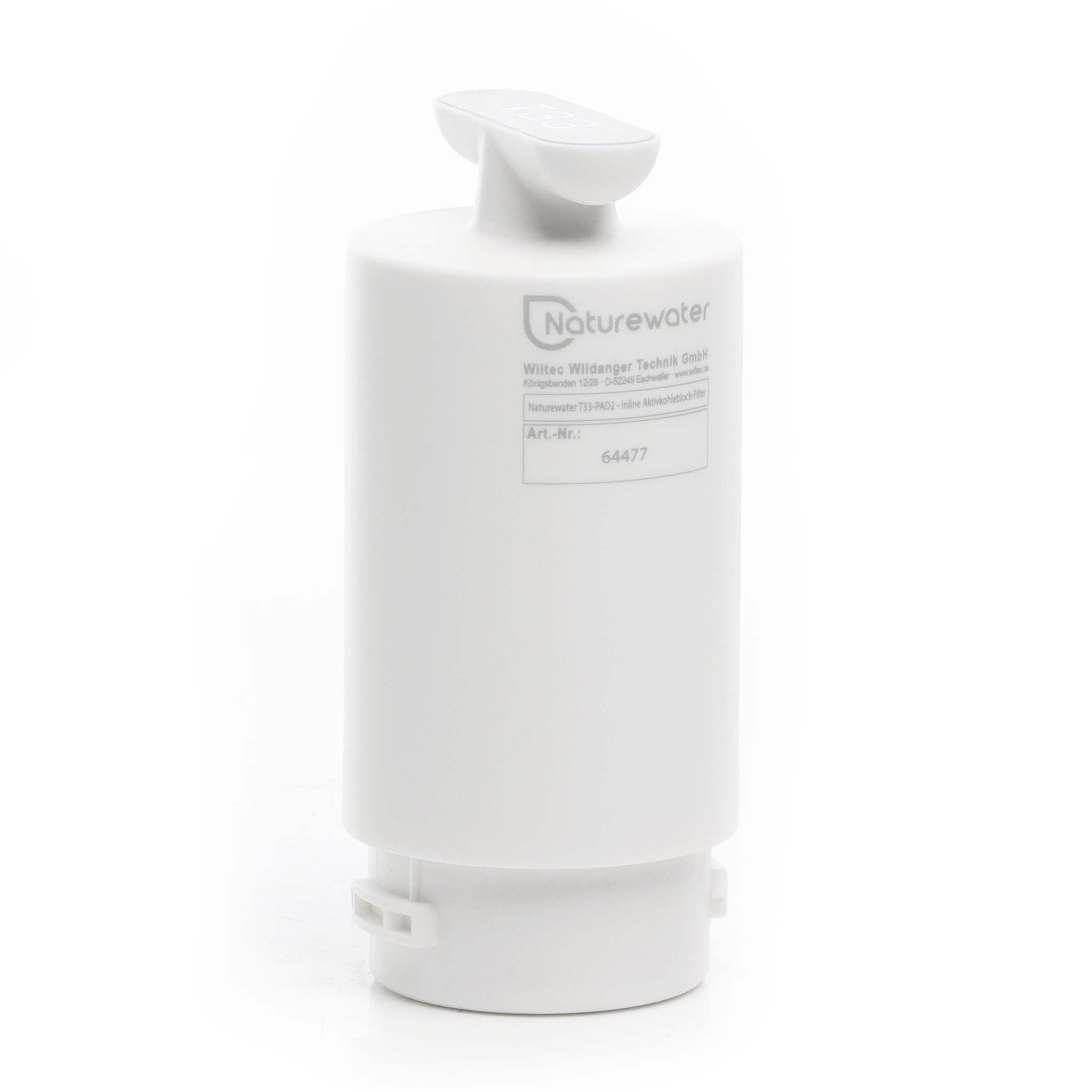 Naturewater T33-PAD2 Filtro in linea a blocco a carboni attivi per osmosi inversa Ricambio Acqua | Leroy Merlin