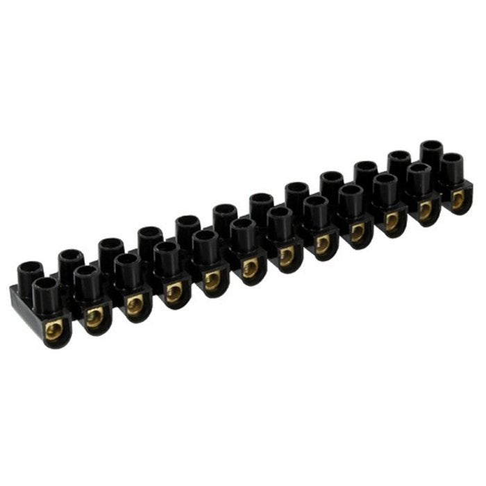 Lot De 6 Barrettes De Dominos électriques - 2,5 Mm² - Pour Fils Rigides Et Souples - Zenitech - 11