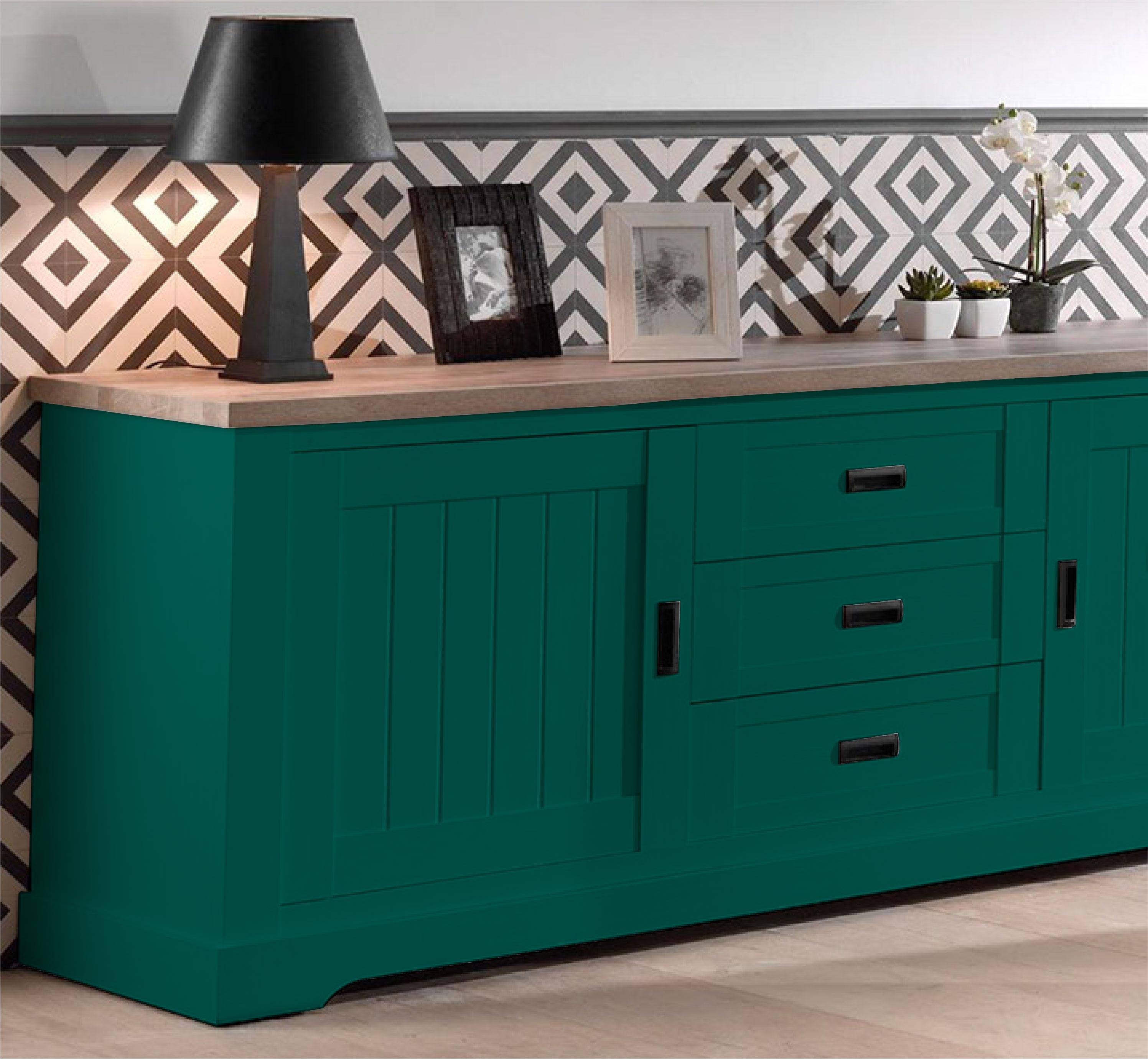 Peinture meubles, murs, boiseries - Multisupports POK MIX - 3L - RAL 6026 - Vert Opale - 3