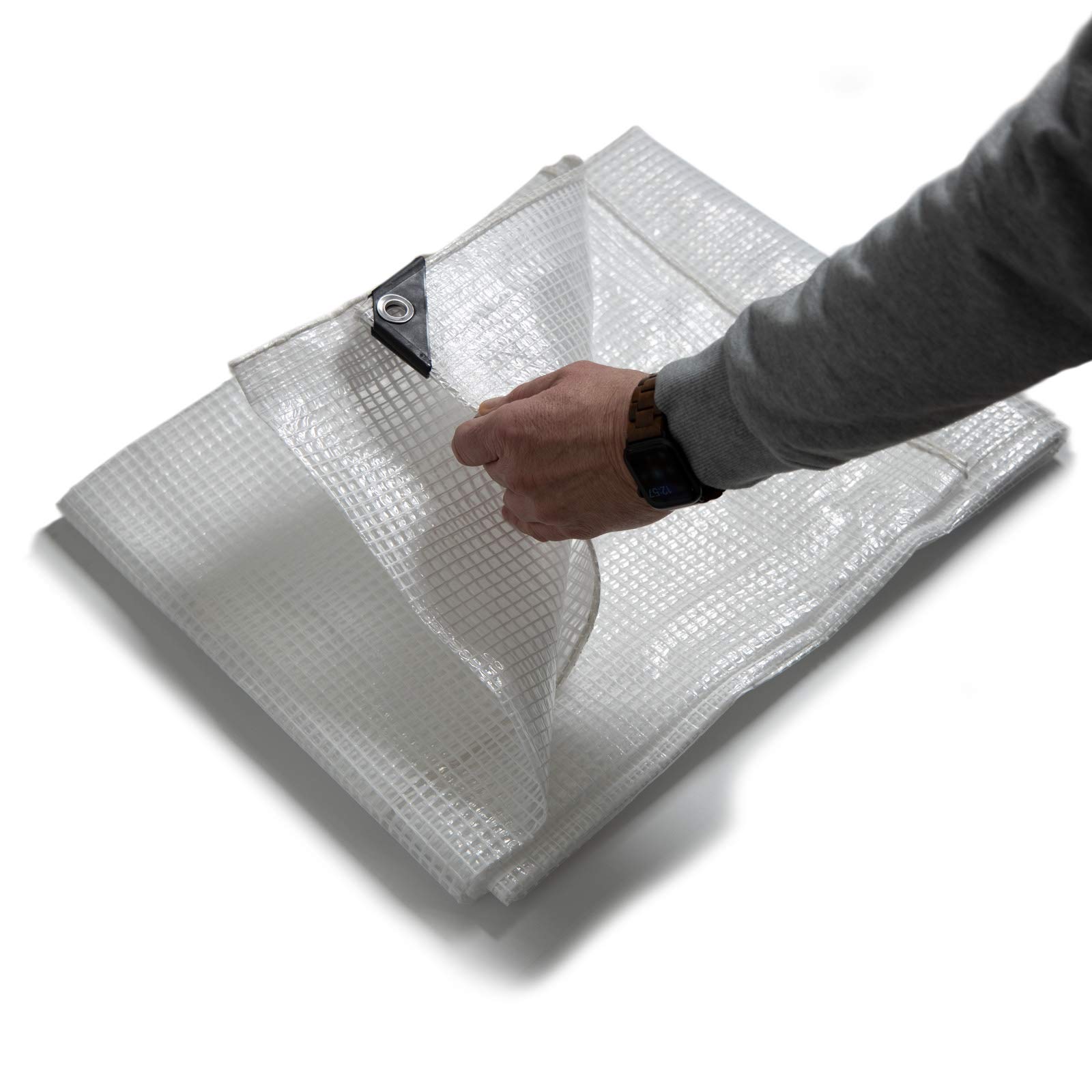TENDE DI LUSSO Whiteheads completamente foderate. (103") x (50") crema
