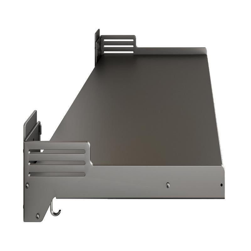 Étagère murale pour micro-ondes - En acier au carbone - Montage adhésif ou percé - 55 x 37 x 11,5 cm - 8