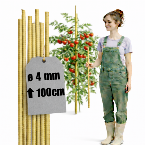 Tyczki kompozytowe do roślin fi 4 mm dł. 100 cm