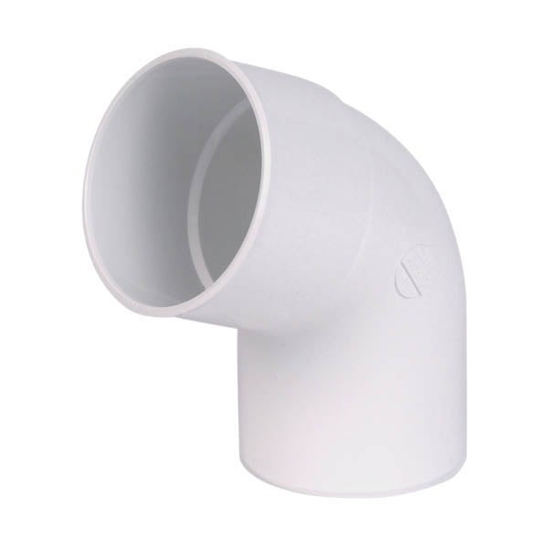 NICOLL Coude 30° FF PVC Gris 80 - Raccord Tuyauterie Fabrication Française