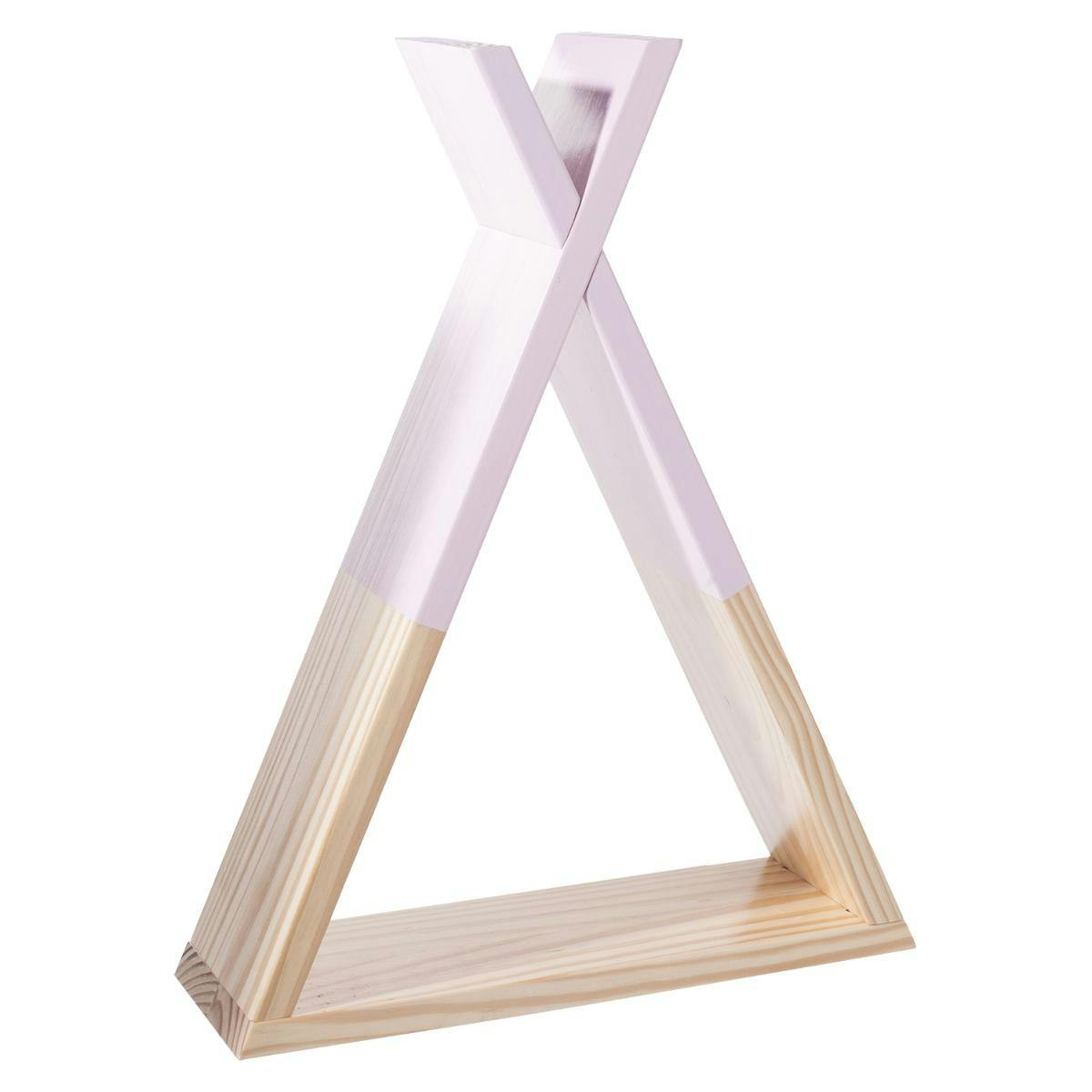 Childhome Penderie Tipi Bois Hêtre - Armoire Chambre Enfant 197x60 Cm Naturel/Blanc