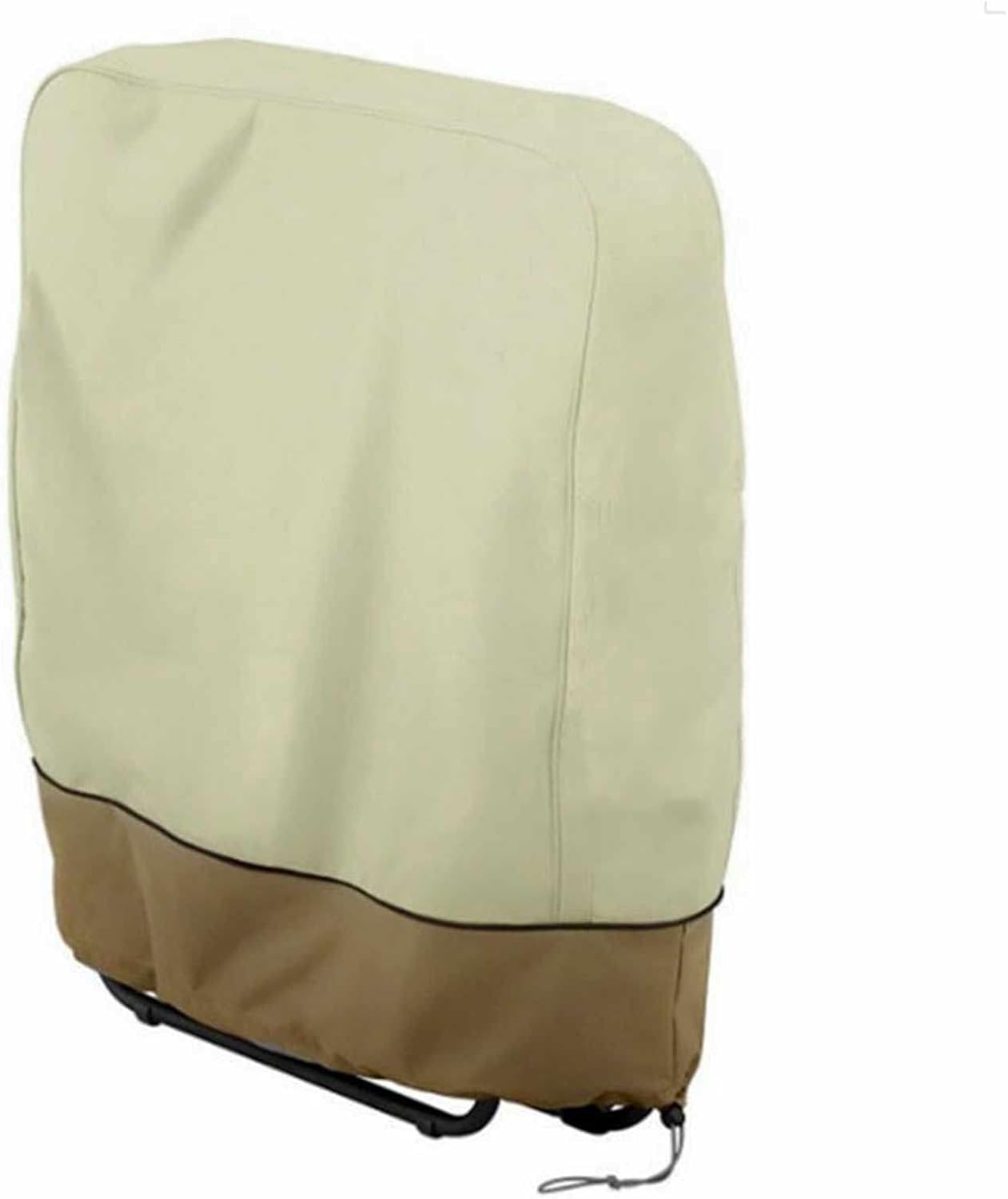 Pokrowiec ochronny na krzesło ogrodowe - Składany pokrowiec Oxford na krzesło wiszące, wiatroodporny i pyłoszczelny, z pokrowcem do przechowywania, b