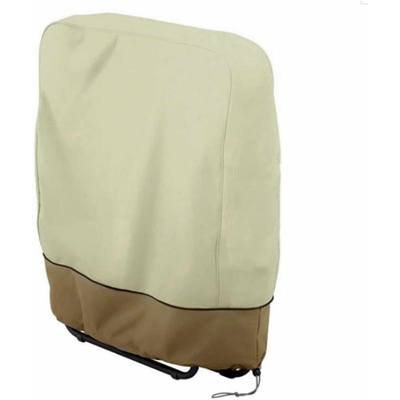 Pokrowiec ochronny na krzesło ogrodowe - Składany pokrowiec Oxford na krzesło wiszące, wiatroodporny i pyłoszczelny, z pokrowcem do przechowywania, b