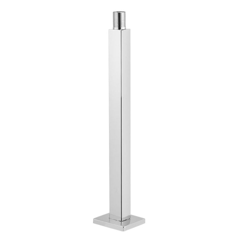 30 cm kwadratowe chromowane ramię przedłużające prysznic sufitowy, montowane na ścianie do głowicy prysznicowej w łazience