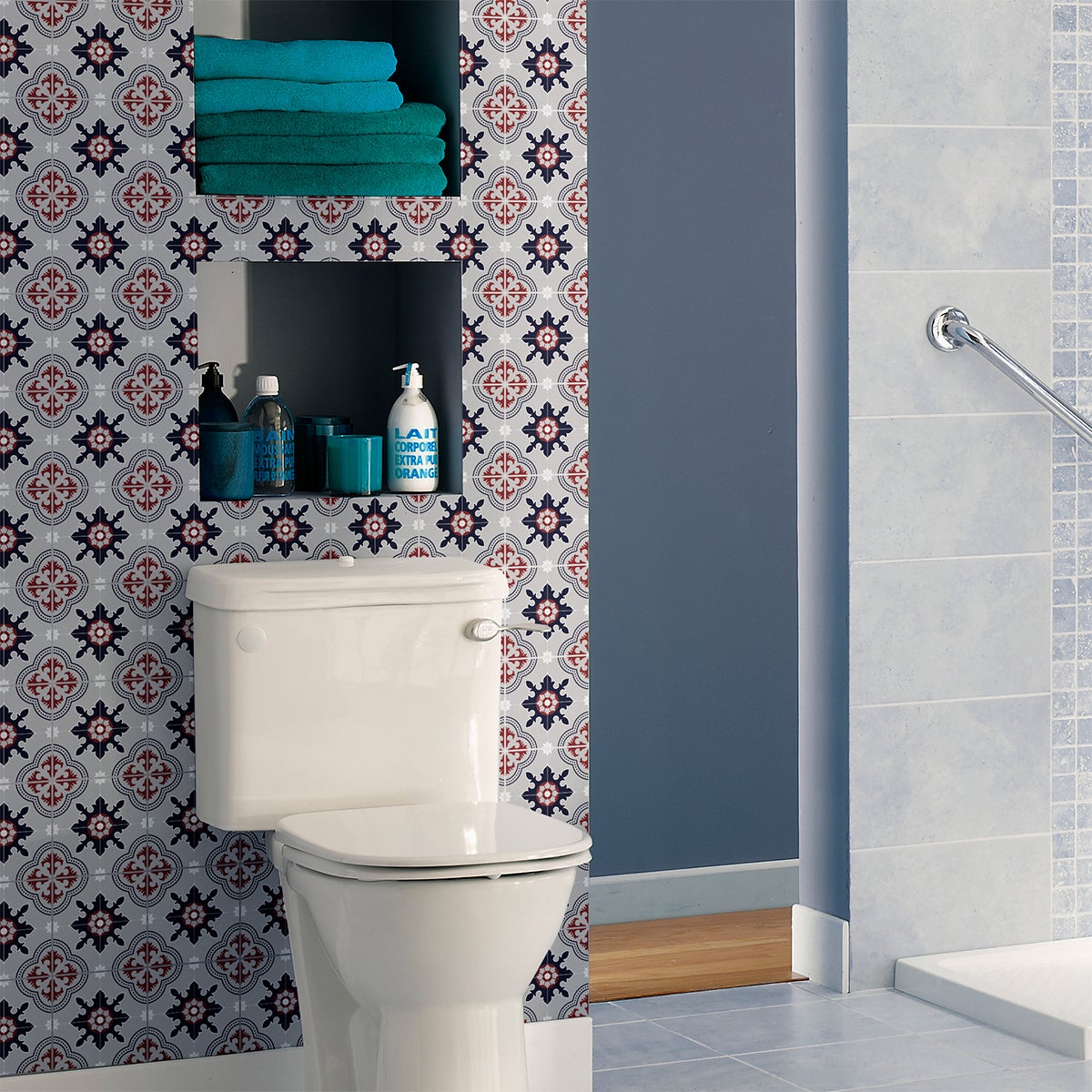 24 adesivi piastrelle azulejos Ambroggio - Sticker adesivo - adesivi murali - 24stickers10x10cm - 3