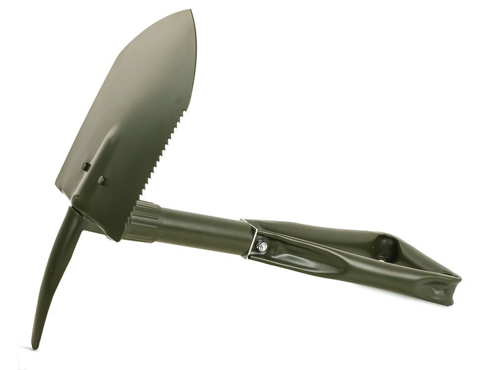 Pelle pioche pliante pelle grande valise - 3