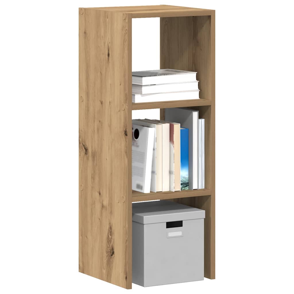 Bibliothèque pour Séjour en Bois Marron H. 80 x l. 30 x P. 30 cm - 2