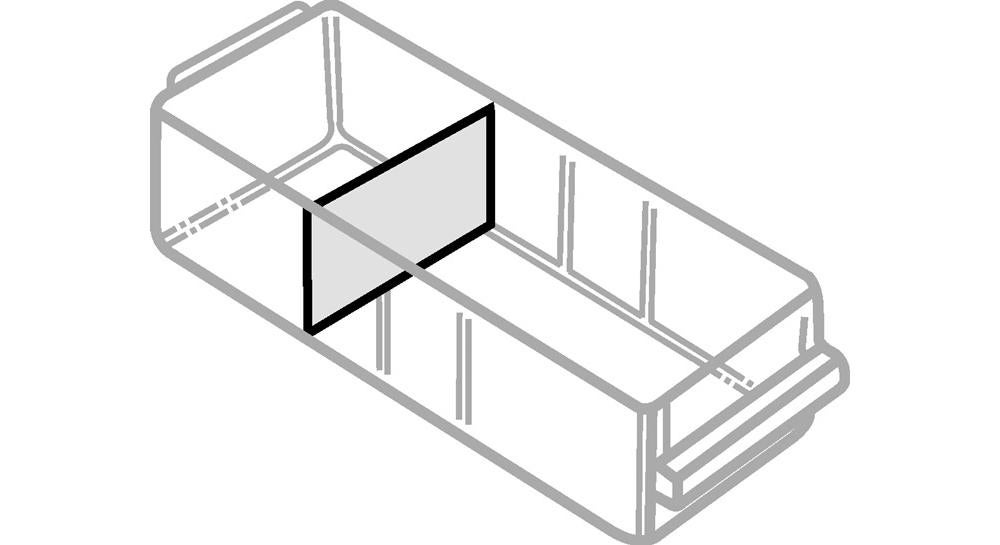 Set de séparateurs 60 pièces. pour tiroir Typ A - 3