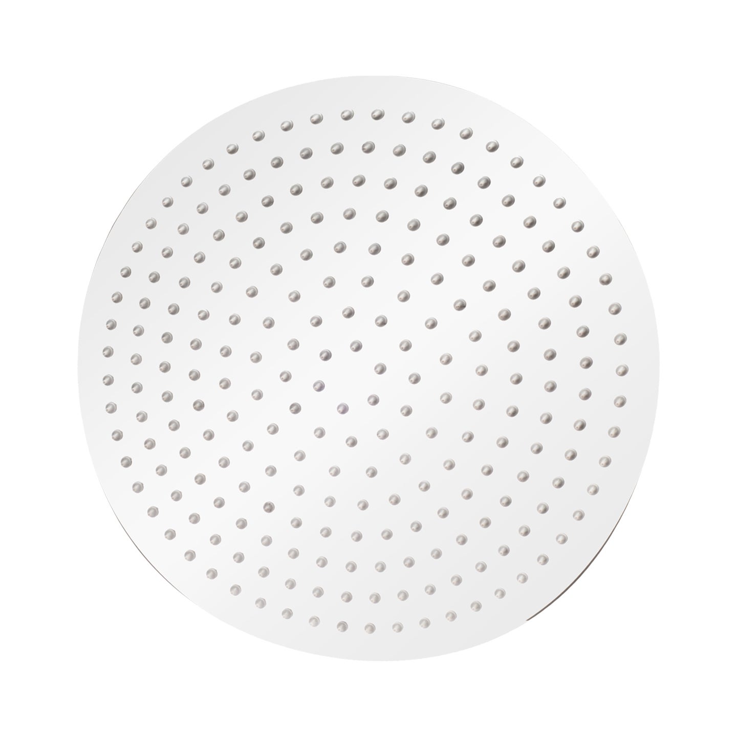40CM DESZCZOWNICA OKRĄGŁA OWALNA DESZCZOWNIA ZE STALI NIERDZEWNEJ CIENKA 40x40 cm - 4
