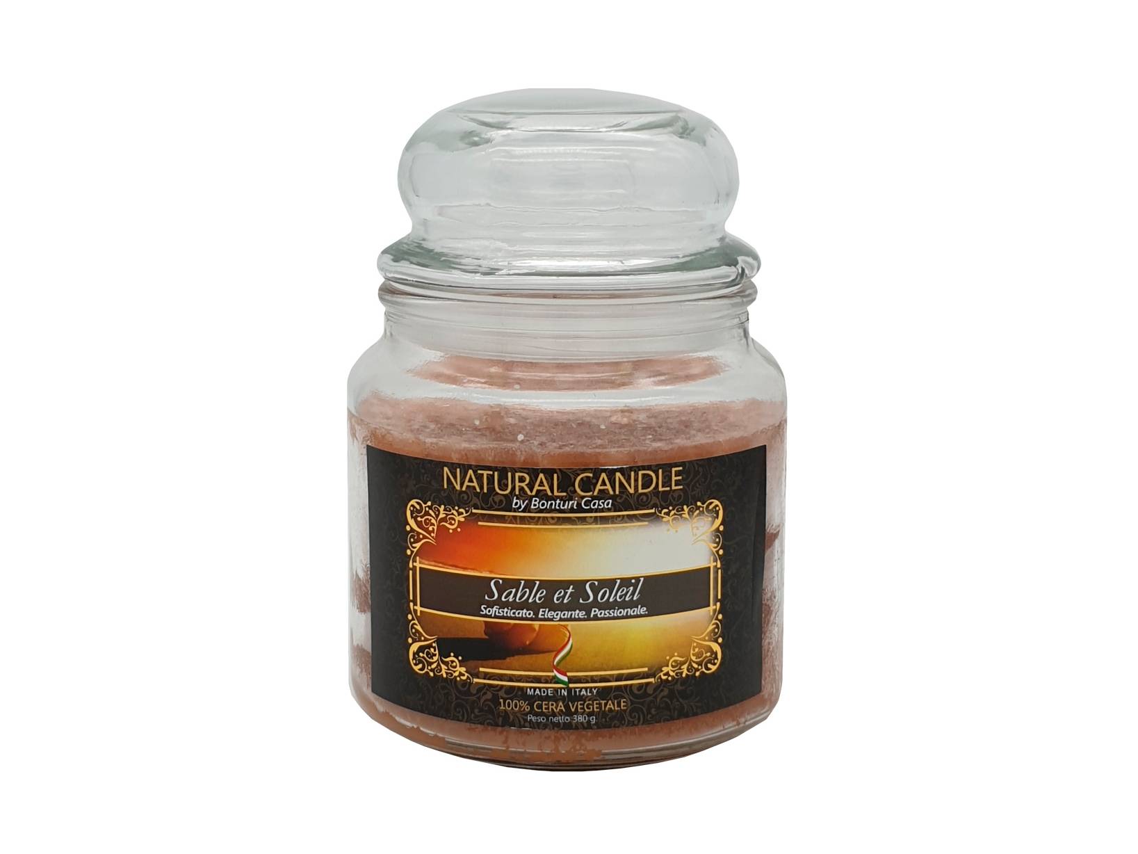 Bougie Parfumée Jara 500g - Parfum Vanille - Durée 100 Heures - Neuf Sous Emballage