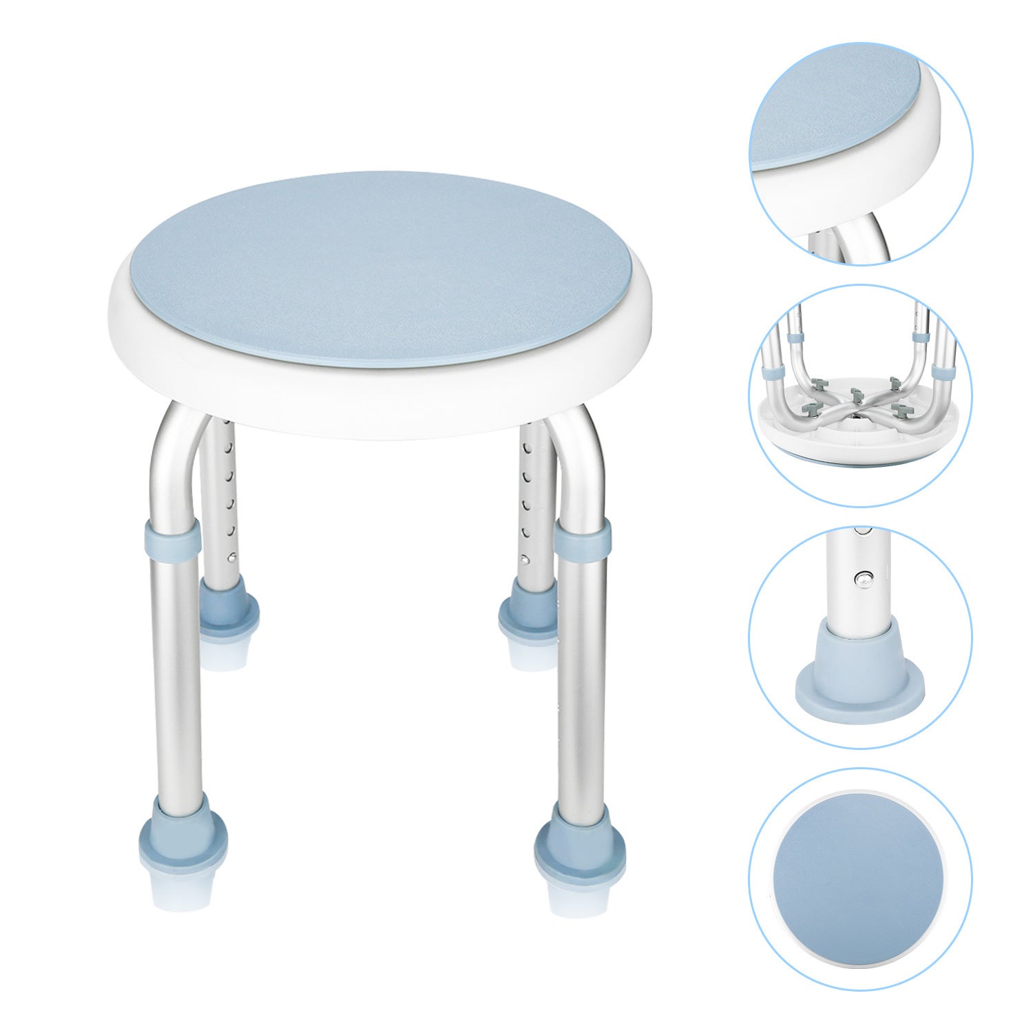 Tabouret à 2 Marches Pliable Pour Enfants - Antidérapant - Pour Salle De Bain, évier, Toilettes - 30,5x32,5 Cm