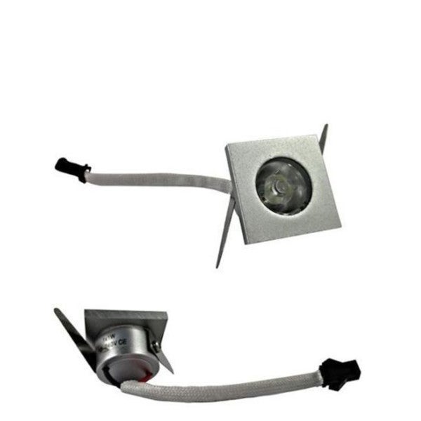 Trade Shop - Faretti Da Incasso A Led Per Cielo Stellato Scale Stellate Luce Fredda Calda - Bianco Freddo Quadrato - - 2