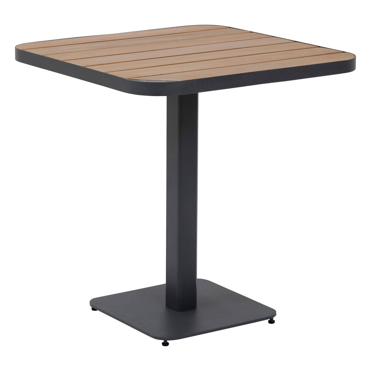 Table de jardin bistro Tyla Acacia & Graphite - Hespéride - 6