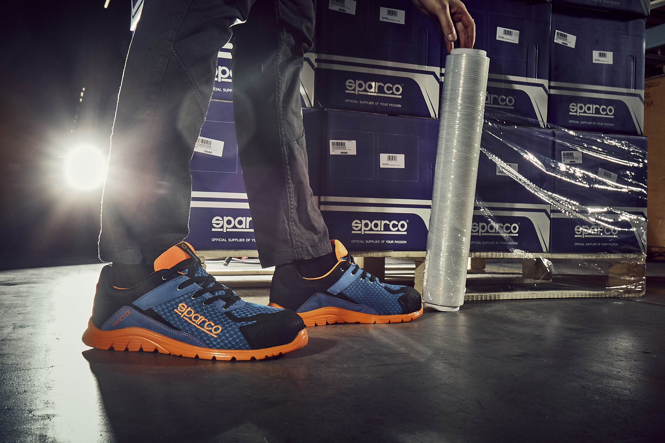 Chaussure de sécurité s24 sparco practice - noir /bleu - practice07517nraz - Pointure au choix - 4