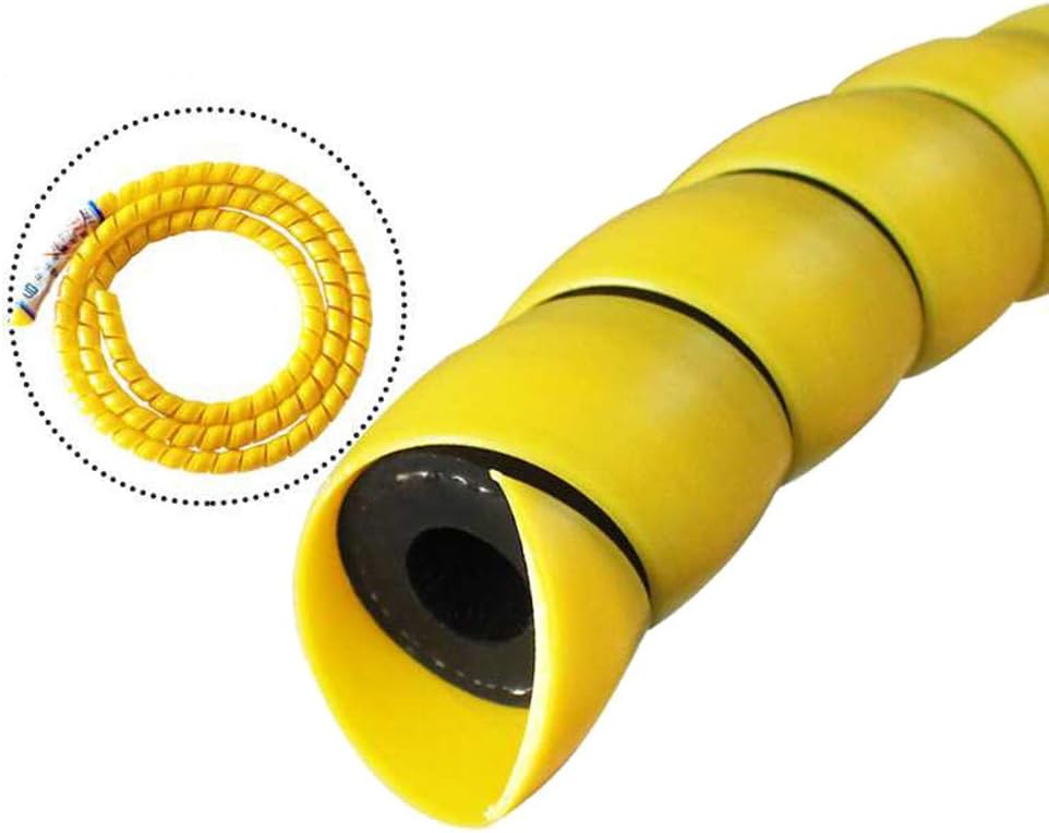 Lot de 5 Gaines de Protection Anti-Morsure – 5 Tubes de 2m (10m au Total), Largeur 10mm, pour Protéger Câbles des Animaux & Nettoyer Bureau - 7