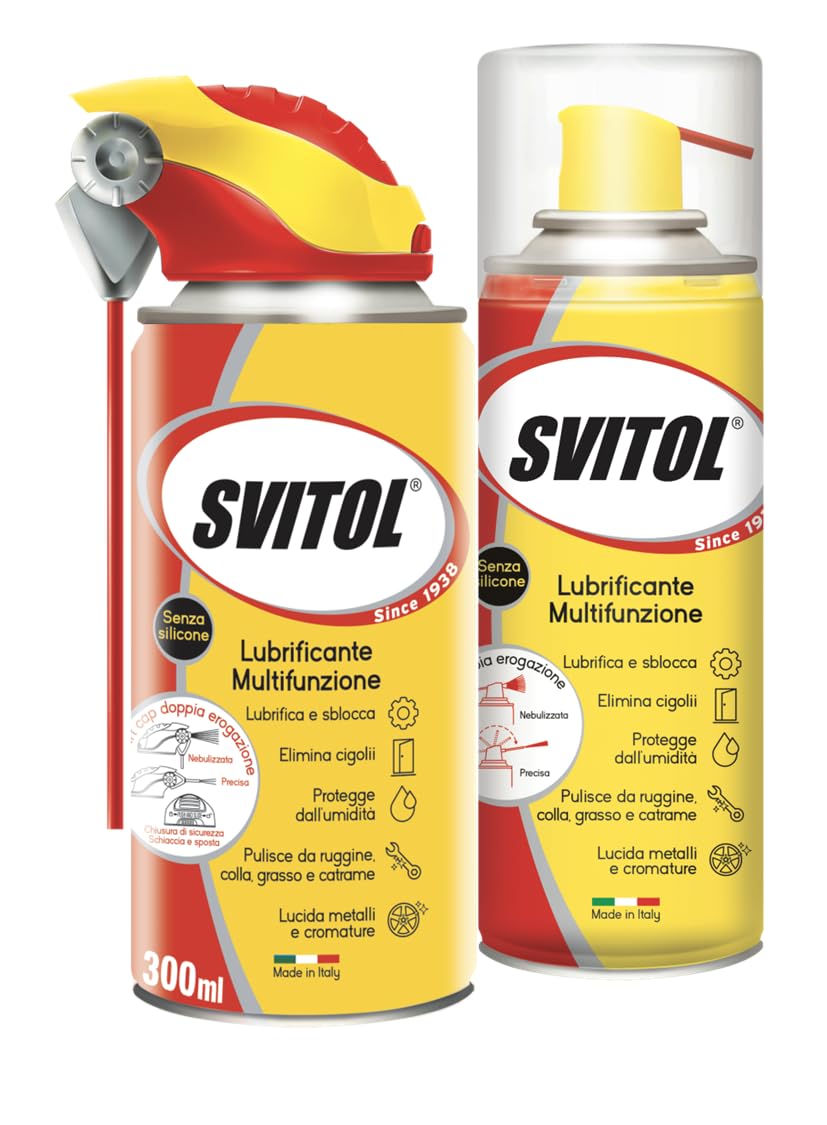 SVITOL Limited Edition Giro, Prodotto Ufficiale del Giro d'Italia, Olio Lubrificante, Sblocca, Deterge e Protegge le Superfici Metalliche in Casa, Aut - 3