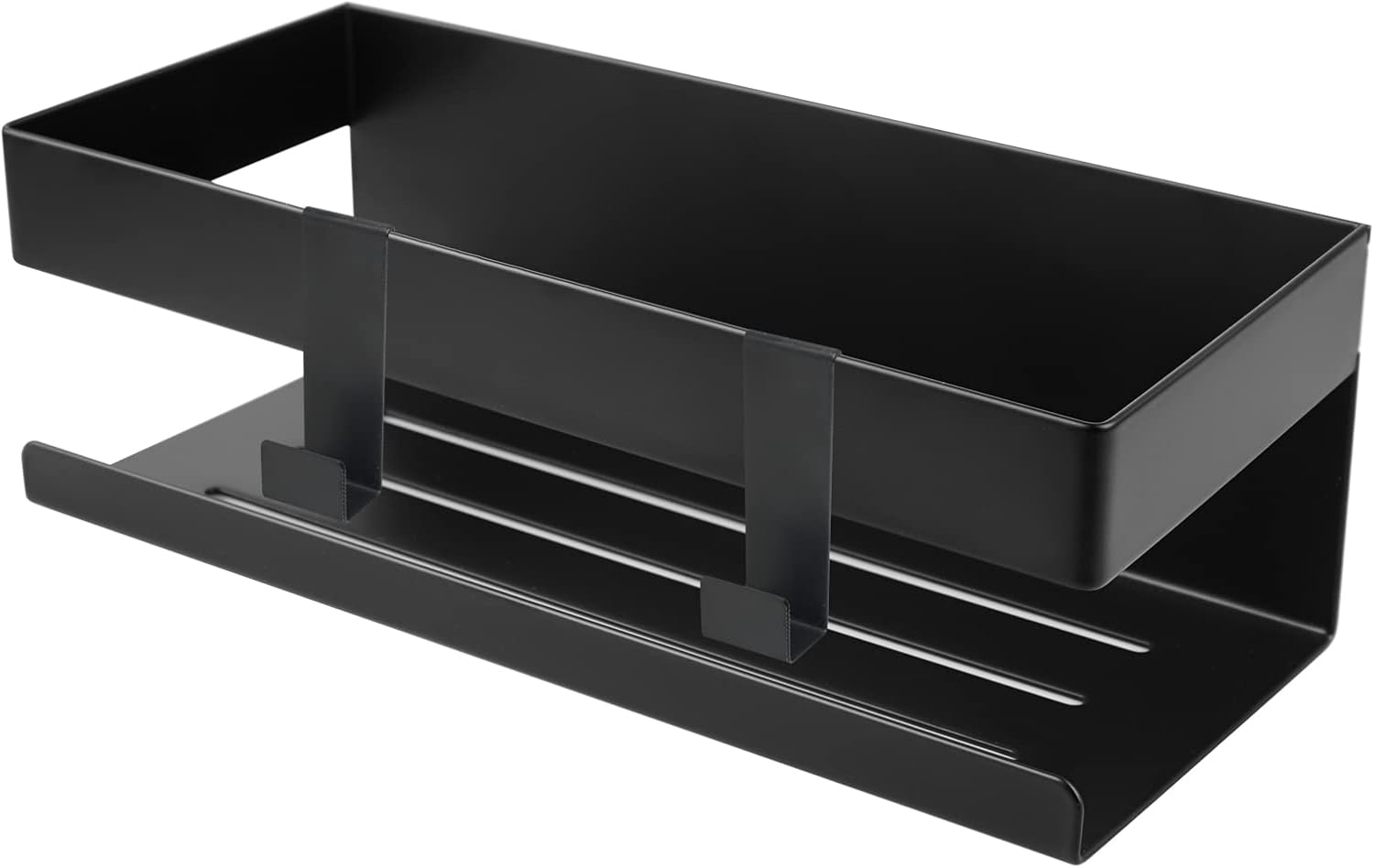 Étagère de salle de bain murale, support de rangement en acier