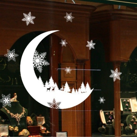 Flocons De Neige Autocollants Dé Fenêtre - France