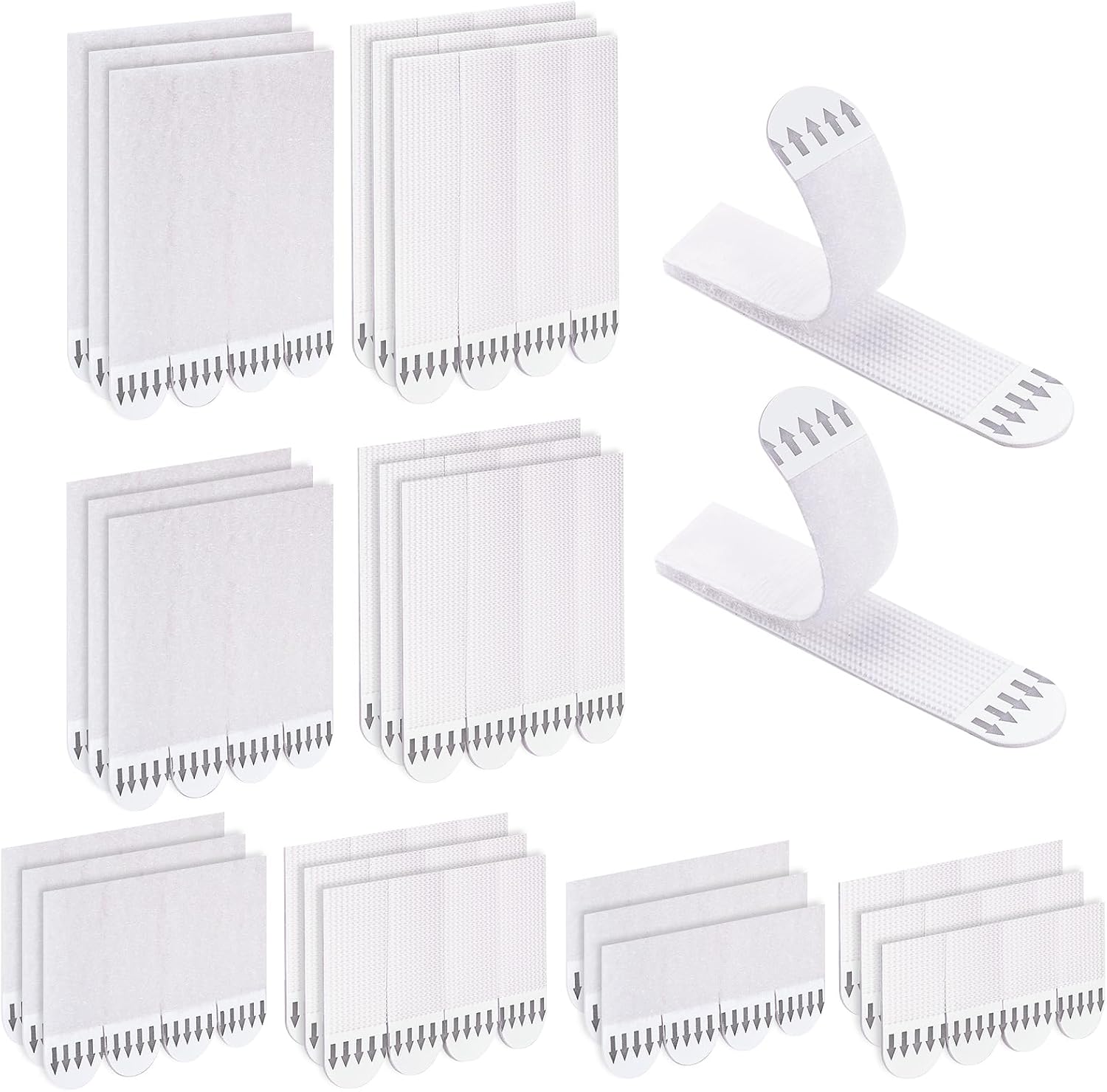 Strisce per Appendere Quadri Resistenti, 48 Paia (96 Strisce