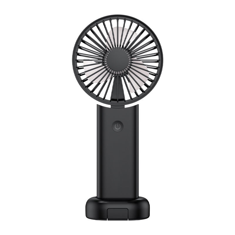 Mini Wentylator Ręczny USB z Możliwością Ładowania - 3 Prędkości, Cichy, Przenośny Do Biura, Domu, Na Zewnątrz, W Podróży