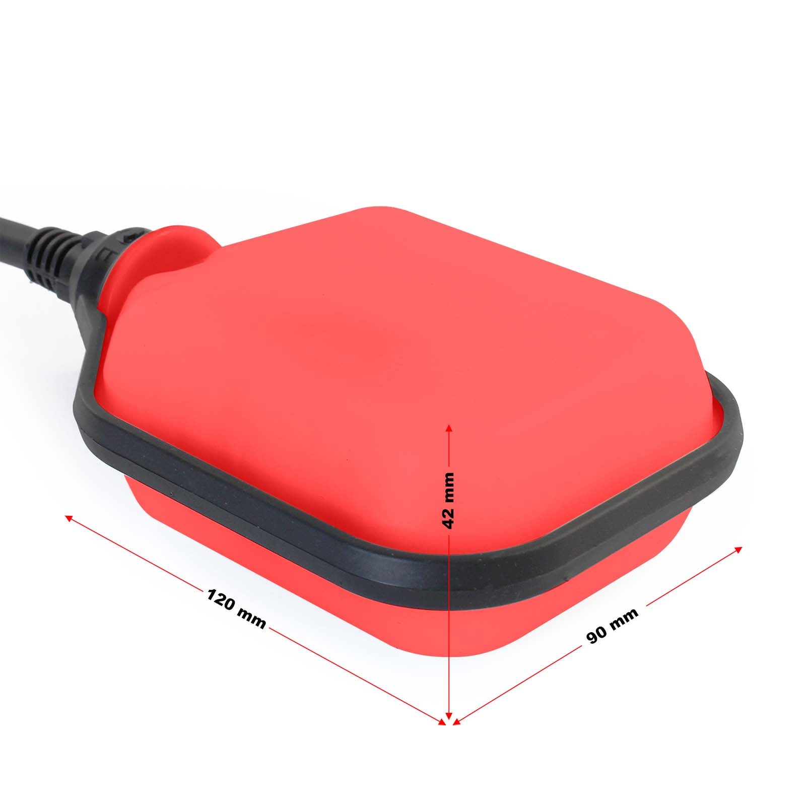 Aqua Stop Interrupteur à flotteur - avec Câble et Fiche de 5 m - pour Protection contre pompage à vide - Accessoires de Bassin Étang… Wiltec - 7