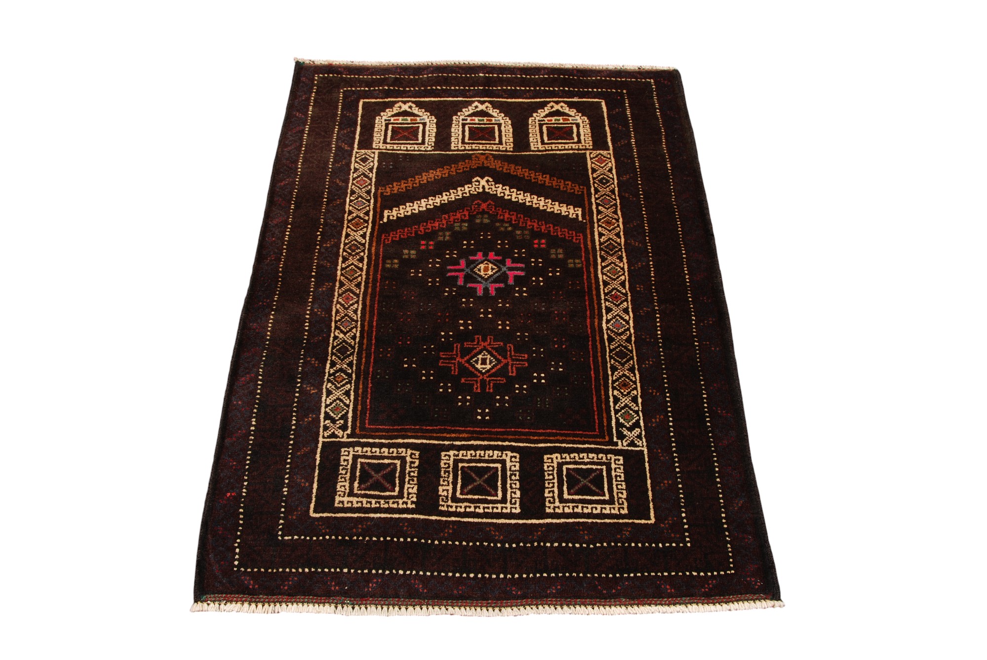 Oryginalny dywan Baluchi - 125x82 CM (GalleriaFarah1970)