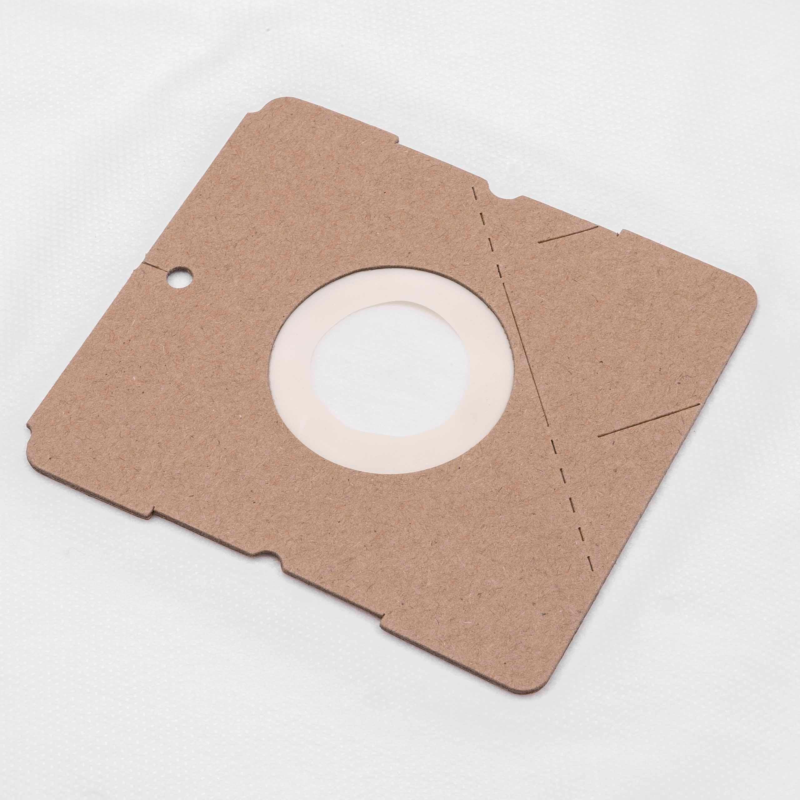 vhbw 10x Sacs compatible avec Amica VK 3011 - 3012 aspirateur - microfibre non tissée, 31,5cm x 30cm blanc - 4