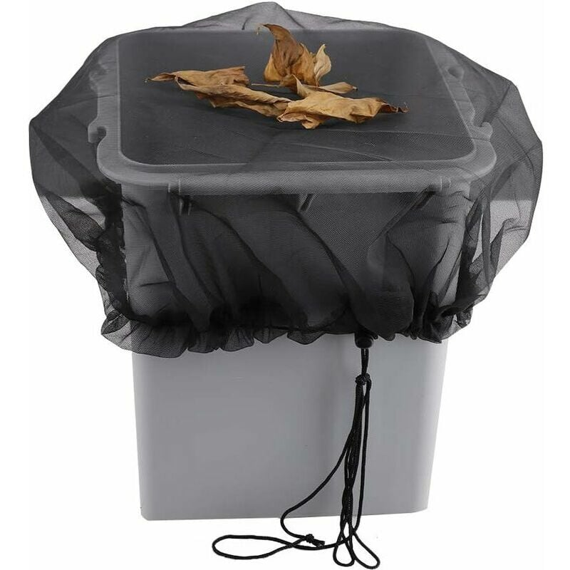 Zestaw 2 moskitier ogrodowych, kostka, liście, 95 cm