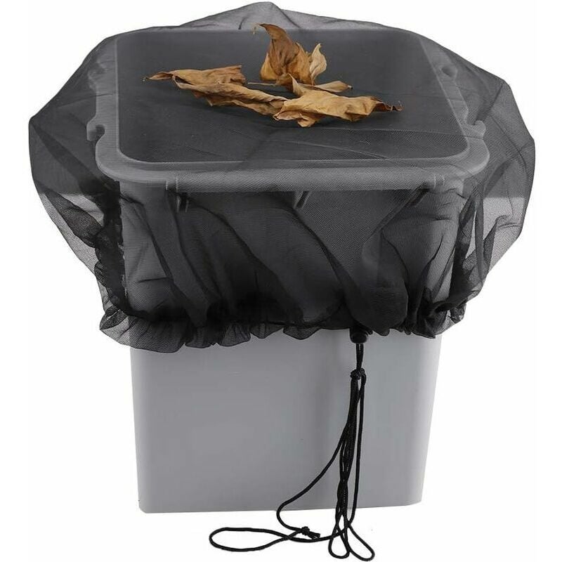 Zestaw 2 moskitier ogrodowych, kostka, liście, 95 cm