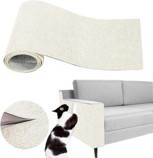 Nastro Adesivo Antigraffio Per Divano In PU - Protezione Per Gatti Trasparente 300cm X 6.3cm - Foto 3