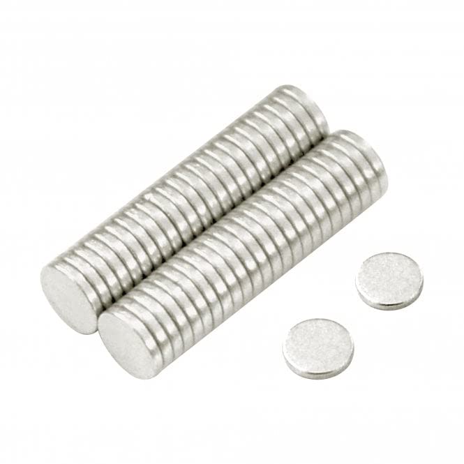 Magneti Al Neodimio N42 12x6 Mm – Confezione Da 10: Potenti Terre Rare, Forza 4,3 Kg, Per Fai Da Te, Hobby E Modellismo