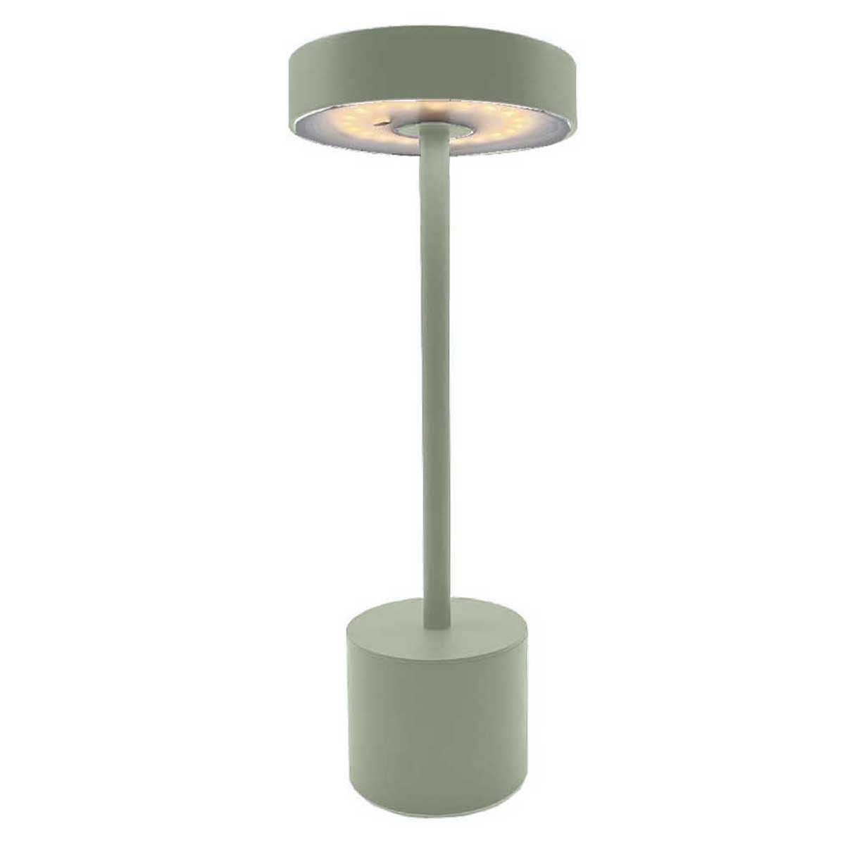ROBY Bezprzewodowa lampa stołowa Green H30cm