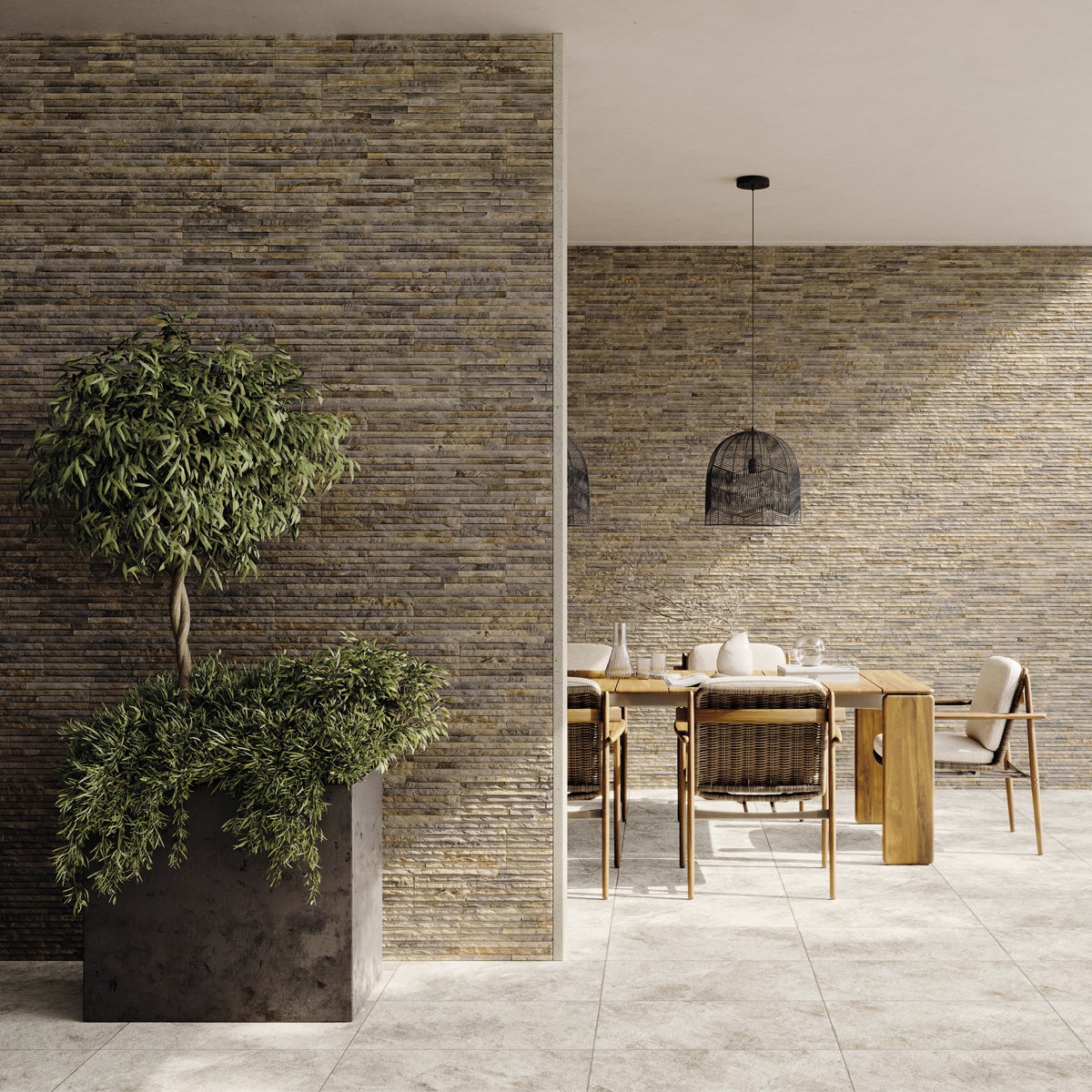 Carrelage Effet Parement Extérieur