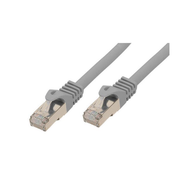 Cordon de brassage TP c�ble brut s/ftp pimf cat.7 gris 30,0m