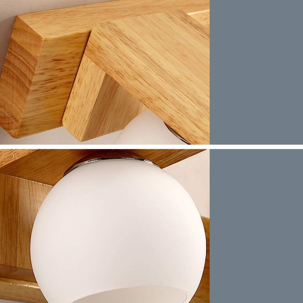 Applique da bagno a LED, illuminazione moderna per specchi da bagno, impermeabile e antiappannamento-220V-5W-luce calda - 5