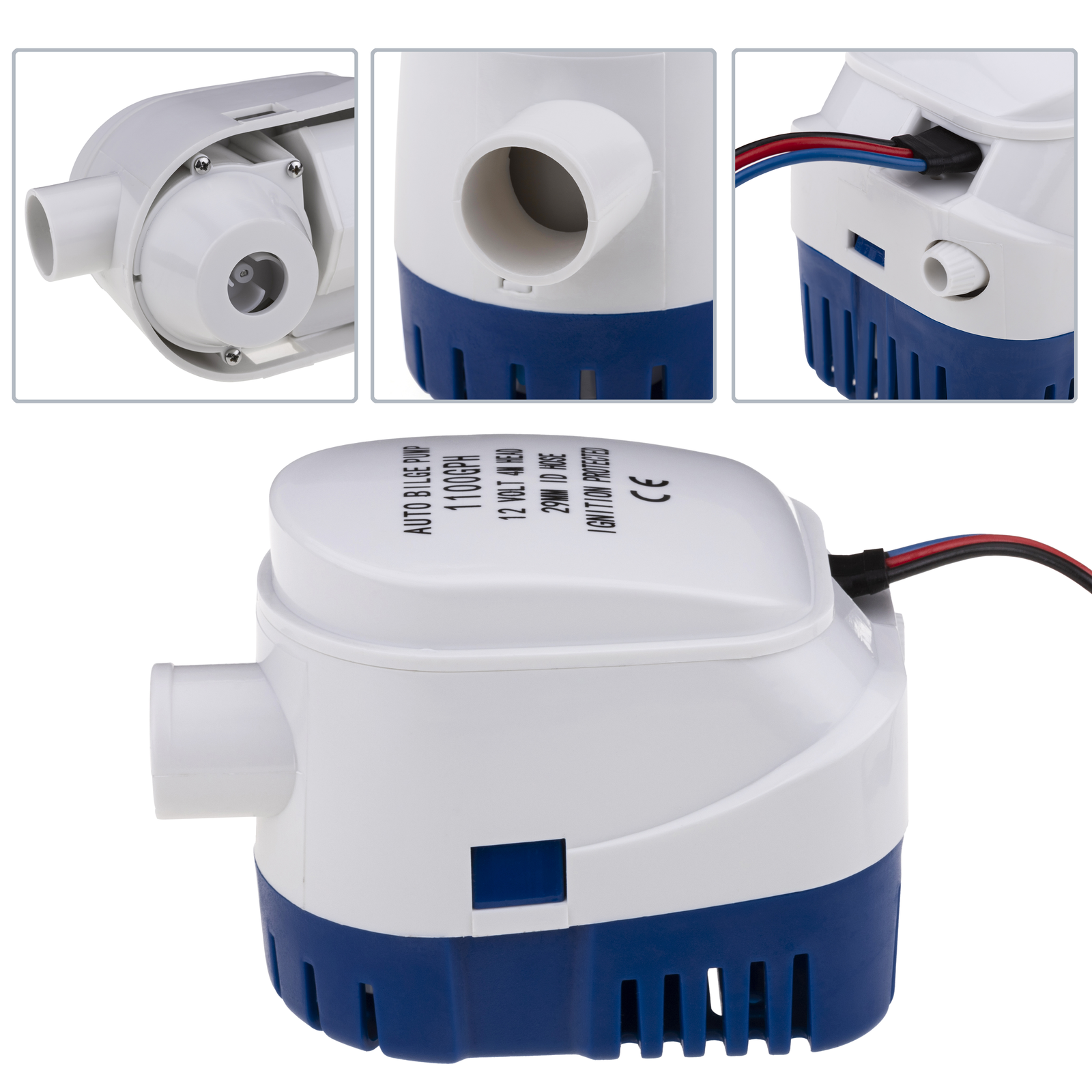 Pannello Interruttore Pompa Di Sentina 3 Vie - Auto/Off/Manuale Per Barche 12V/24V - Foto 9