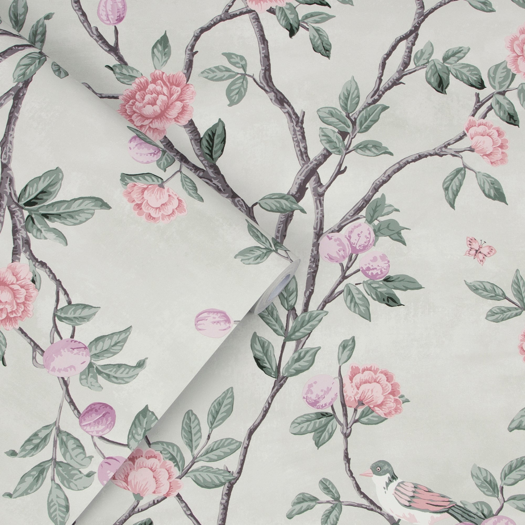 Laura Ashley Tapeta filzelinowa EGLANTINE 10 m x 52 cm