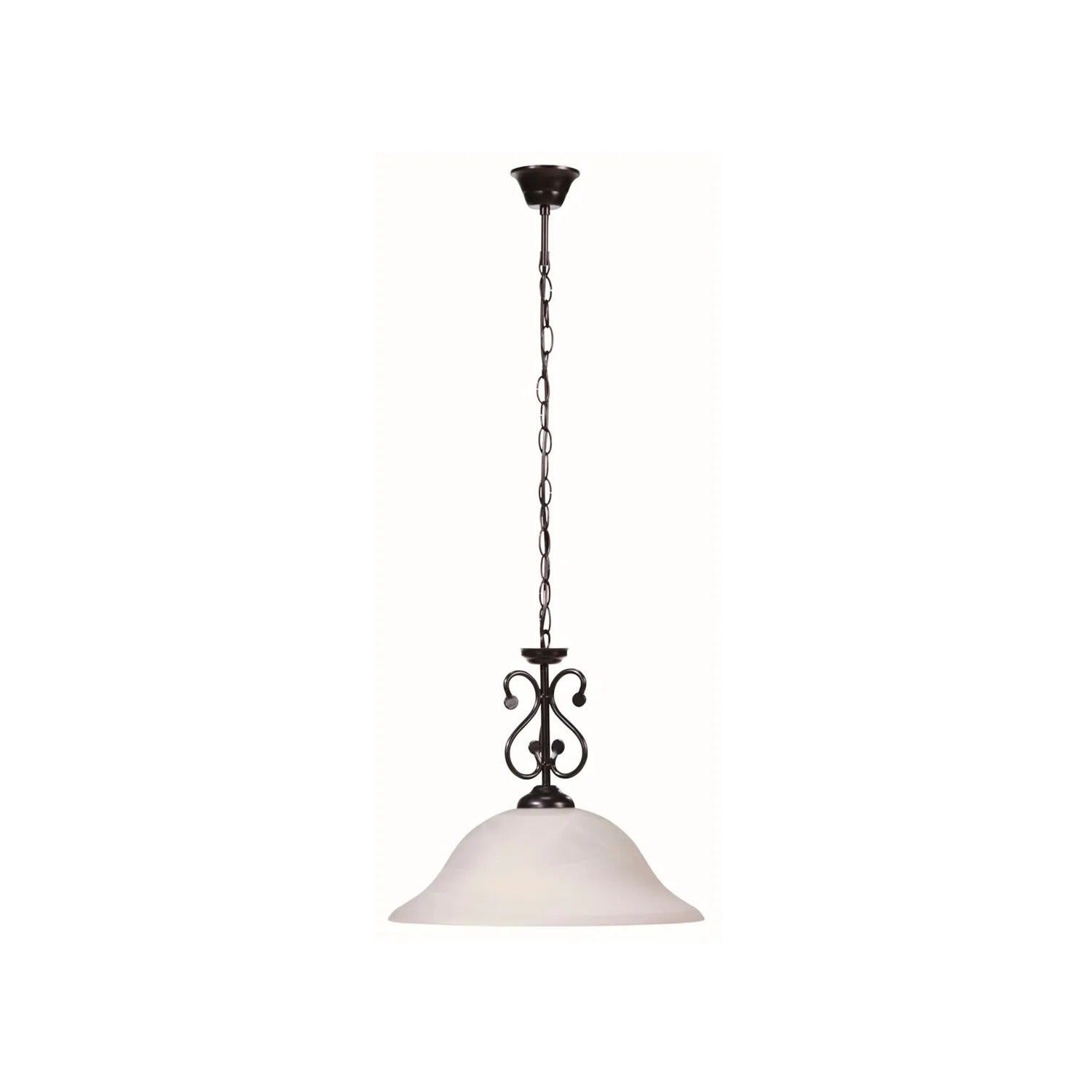 Lampa wisząca Dorothea czarny mat 1xE27x60W metal wym:90x40x40cm IP20 Rabalux