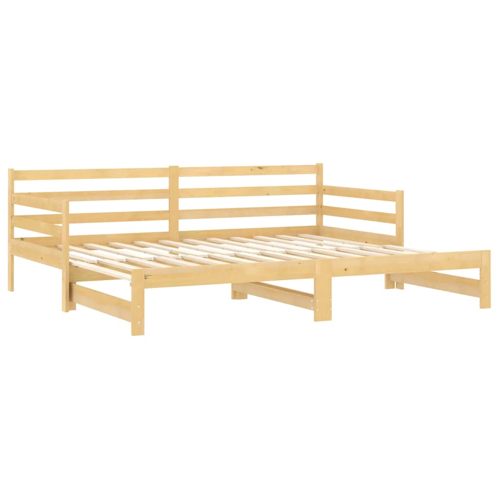 Lit coulissant sans matelas 2 x (90 x 200) cm - 5