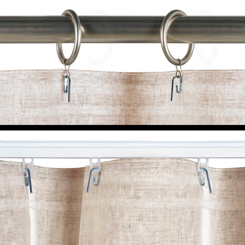 Rideau tamisant 3 mètres beige rideaux salon voilage elegant 300 x 300 - 4