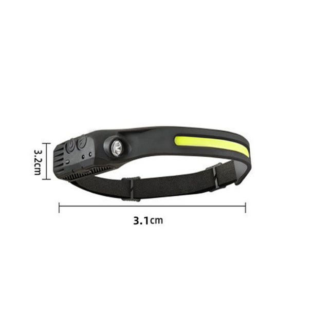 CIRYCASE Torcia Frontale, USB Lampada Frontale LED Ricaricabile, 5 modalità & Impermeabile, 60° Angolo Regolabile Torcia Testa Accessori per Torce da Campeggio Adulti e Bambini, Ideale per Corsa/Pesca CIRYCASE Torcia Frontale, USB Lampada Frontale LED Ricaricabile, 5 modalità & Impermeabile, 60° Angolo Regolabile Torcia Testa Accessori per Torce da Campeggio Adulti e Bambini, Ideale per Corsa/Pesca