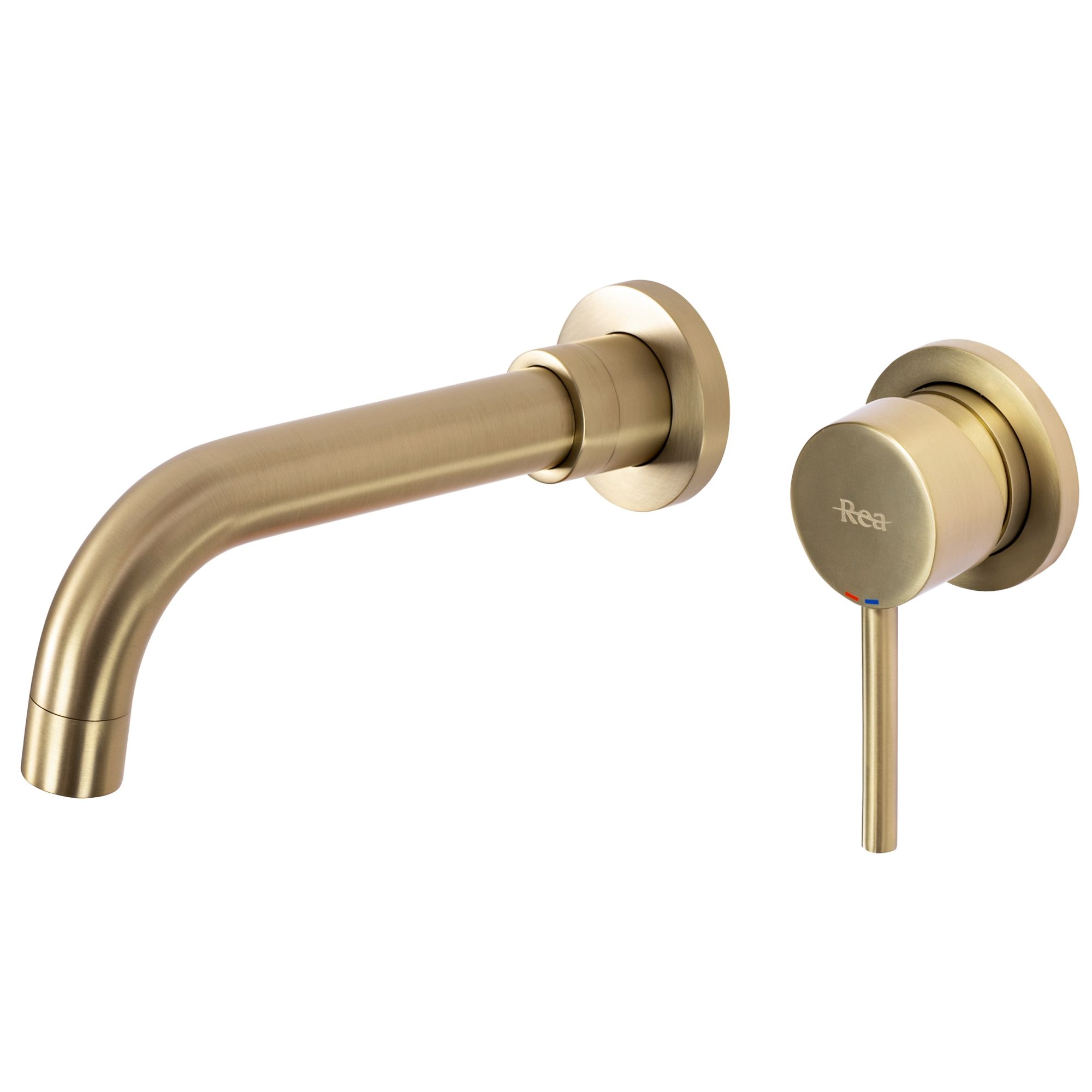 TORNEIRA OCULTA REA LUNGO LONG + BOX BRUSH GOLD - 3