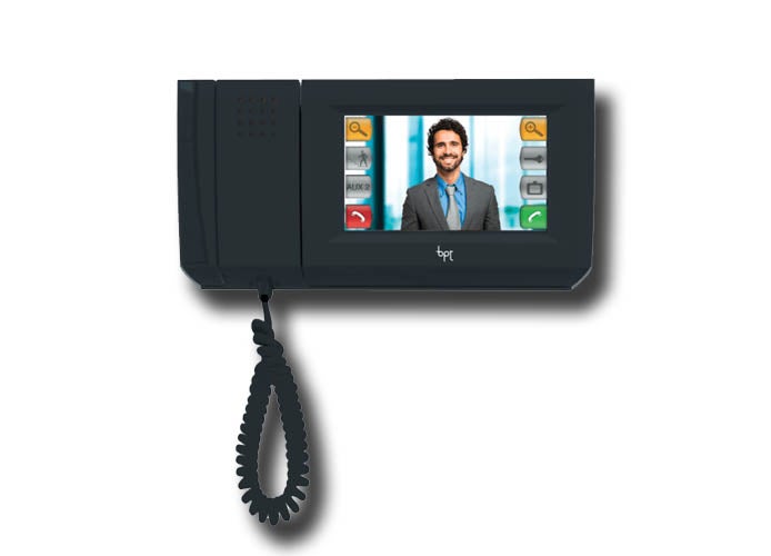 Came bpt poste de concierge avec combiné lcd noir mitho sb nf 62940020 ...