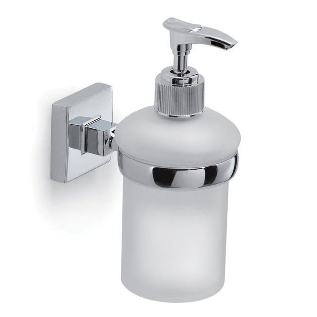 Dispenser di sapone a parete Gedy serie Olimpo - Cromato