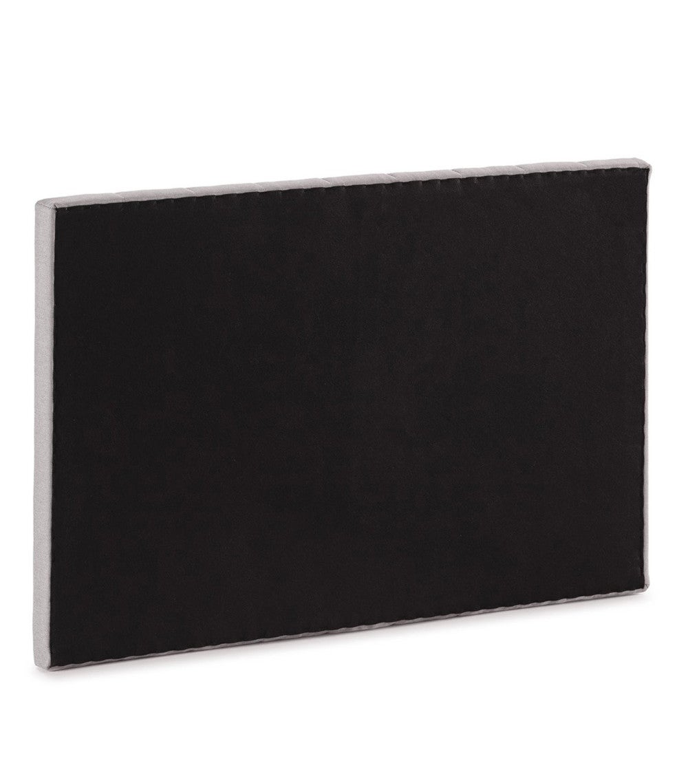 Cabecero cama 150 cm AMEX, cabecero apto camas de 150 cm en tela suave Gris - 5