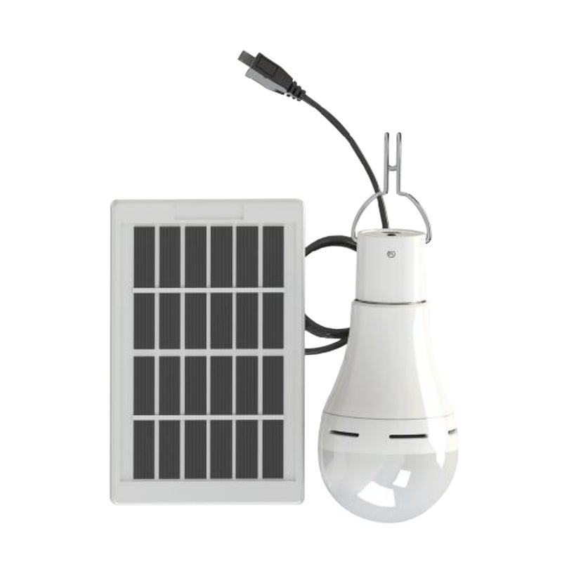 Panel Słoneczny 9W 25 LED, DC5-6V - 3 Poziomy Jasności, Migotanie/SOS, IP65, Bateria 1800mAh, Hak - Wędkarstwo/Turystyka/Kemping/Sytuacje Awaryjne