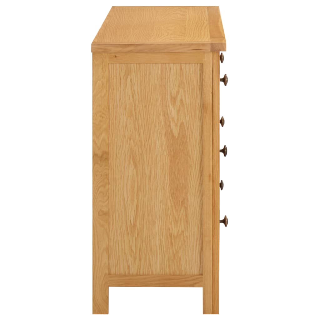 Maison Exclusive - Commode 105x33,5x73 cm Bois de chêne massif - 3
